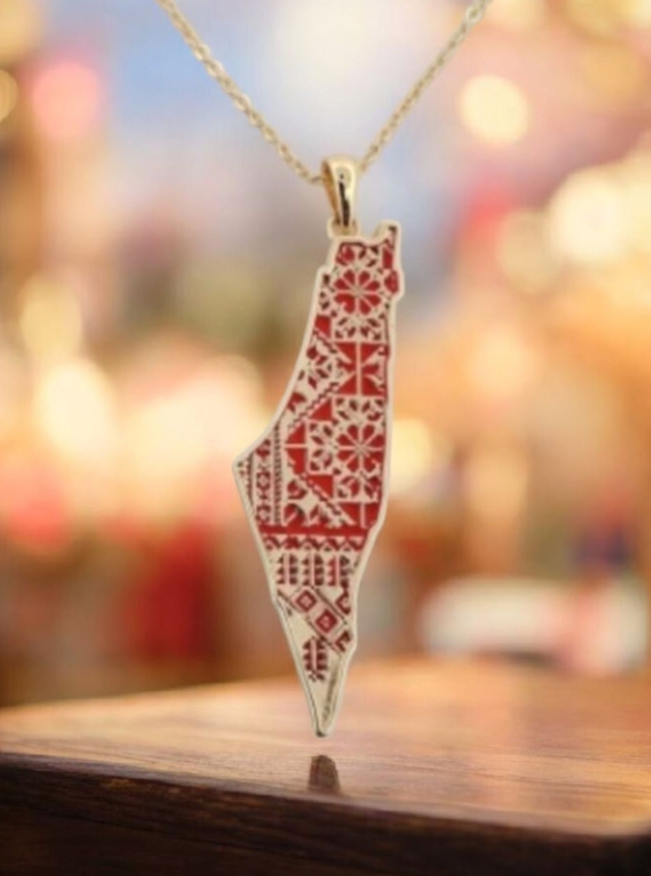Threads of Palestine Necklace